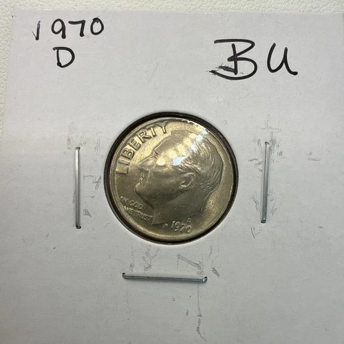 1970-D Roosevelt Dime BU (Brilliant Uncirculated) Denver Mint