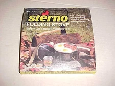 Vintage Sterno Folding Portable Stove