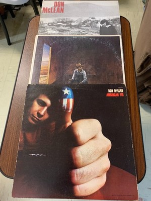 Don McLean Lot 3  American Pie Vinyl LP