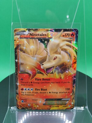 Ninetales EX 13/83 Generations Holo Rare 2016 English Pokemon Card
