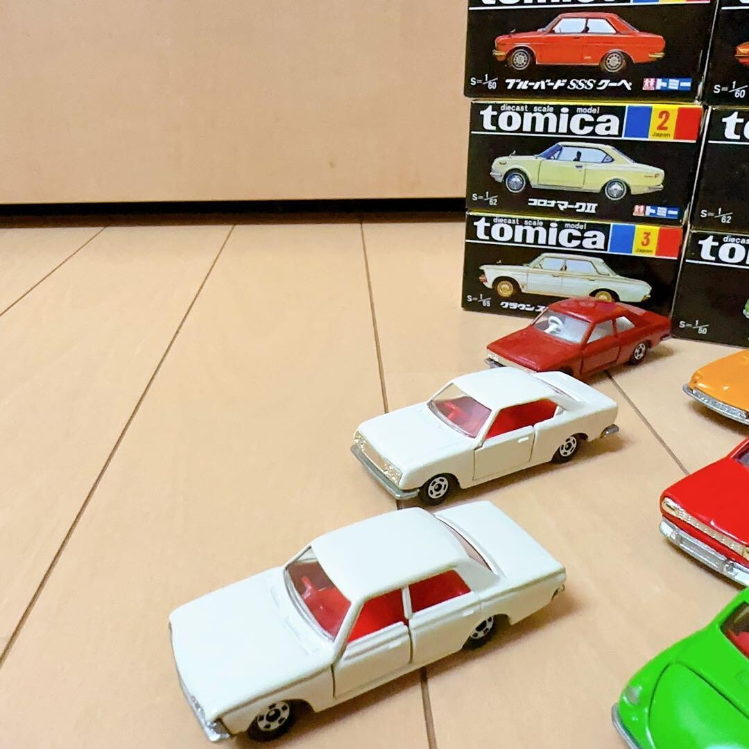 Tomica black box reprint mini car all complete set 30th