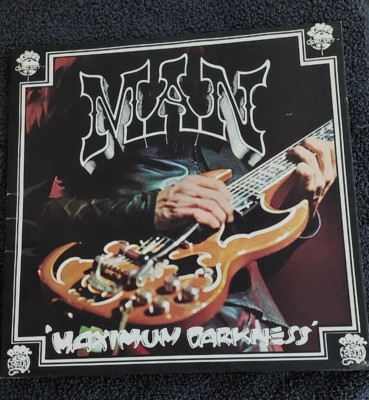 Man - Maximum Darkness LP First issue 1975 ( porky prime cut ) UAG 29872  V/Good
