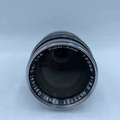 Kyoei Super-Acall 135mm f3.5 lens for Leica L39 screw mount
