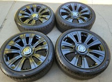 21" NEW OEM FACTORY 2022 ROLLS ROYCE WRAITH DAWN GHOST "shadow" WHEELS TIRES TPM