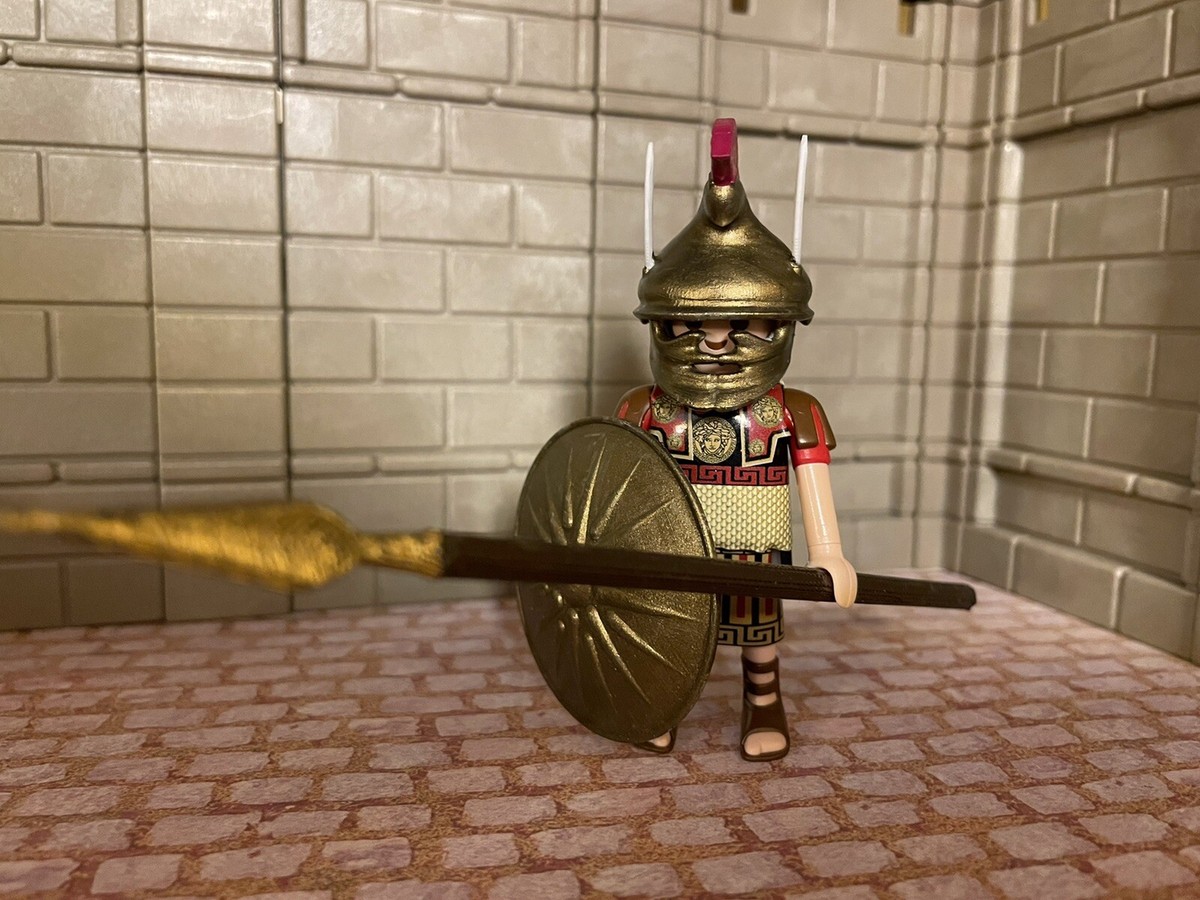 Playmobil Custom Griego Espartano/ Greek Soldier/Soldat