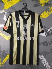 Renault Puma Vintage Jersey Football Shirt Black Yellow Mens Size M trikot ig93