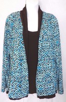 Womens Reversible Cardigan Jacket Shirt & Cami Travel Smith = Medium = Ss25 Womens Reversible Cardigan Jacket Shirt & Cami Travel Smith = Medium = Ss25