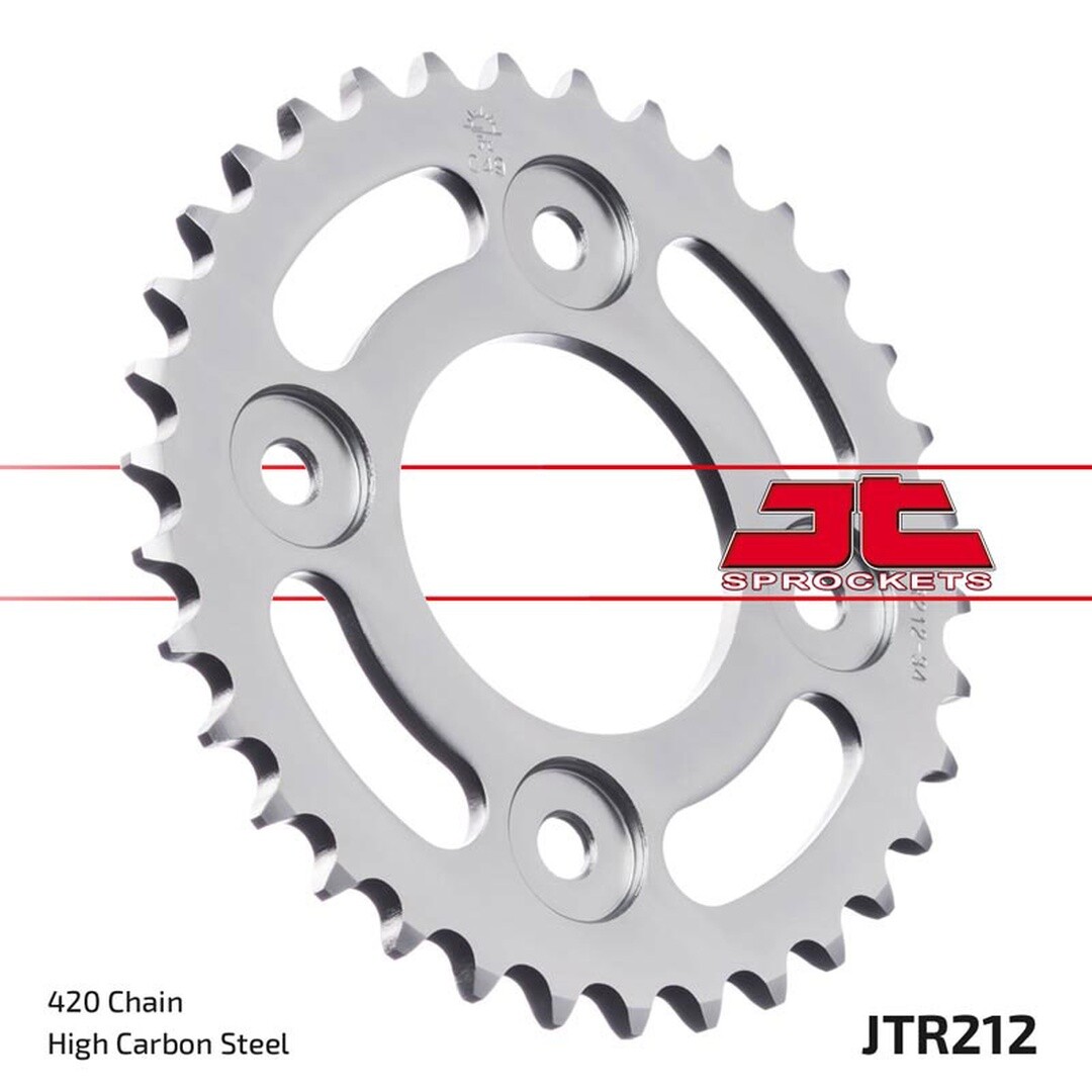 Pignon arrière JT 4462 37 Honda Astrea 110 2017-2018 JTR212.37 pour chaîne