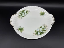 Royal Albert Trillium Cake Cookie Serving Plate Platter Bone China England