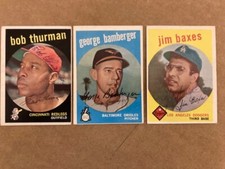 George Bamberger Autographed  Signed 1959 Topps High # Card w/COA