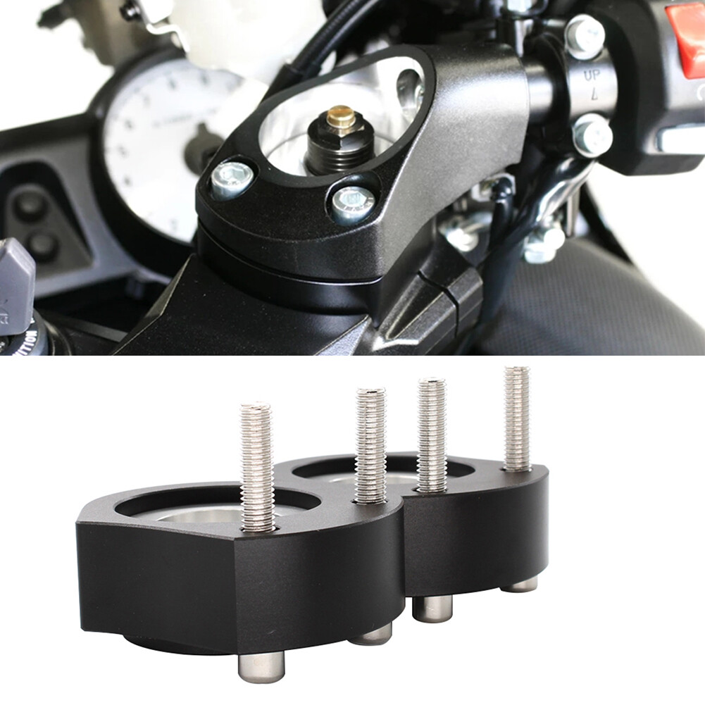CNC Handlebar Riser Bar Risers Spacer Kit For KAWASAKI ZX14R/ZZR1400