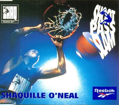 SHAQUILLE O'NEAL - Shoot Pass Slam 2TR PROMO CDM 1994 HIP HOP / REEBOK