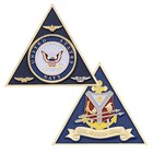 NAVY NAVAL AIR STATION OCEANA TRIANGLE COIN