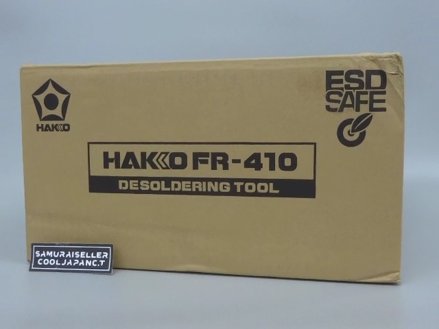 Stazione Saldatrice HAKKO FR-410 140W 100V Con Spina 2 Poli - Modello FR410-82 Giappone - Foto 2