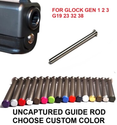 Uncaptured Stainless Steel Guide Rod for Glock 19 23 32 38 GEN 1 2 3 | eBay