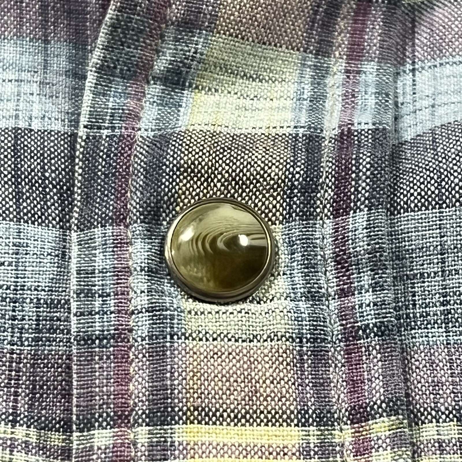 Pendleton Epic Plaid Snap Pearl Button Down Shirt… - image 4