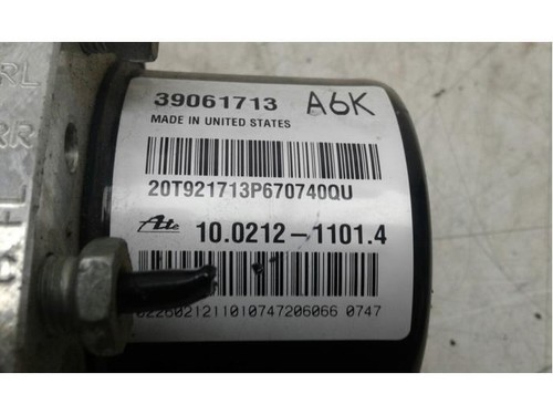 Pumpe ABS Vauxhall Zafira C P12 39061713 P13616901 - Bild 3 von 7