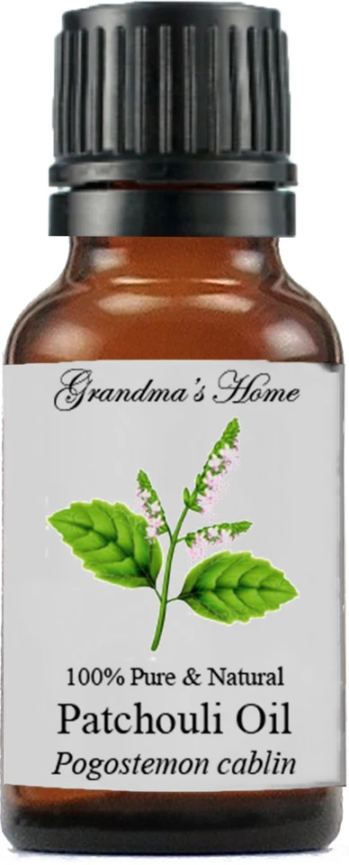 GRANDMA'S HOME Patchouli Essential Oil - 15 mL - 100% Pure and Natural - Free Shipping