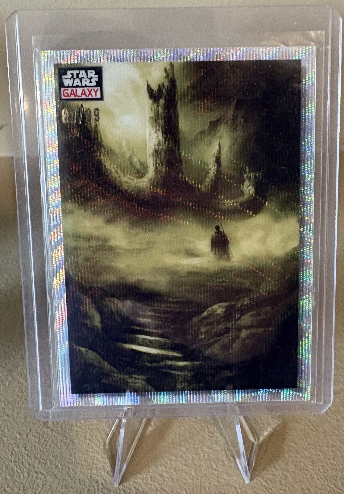 2023 Topps Star Wars Chrome Galaxy Wave 83/99- #63 The Sacred Tree