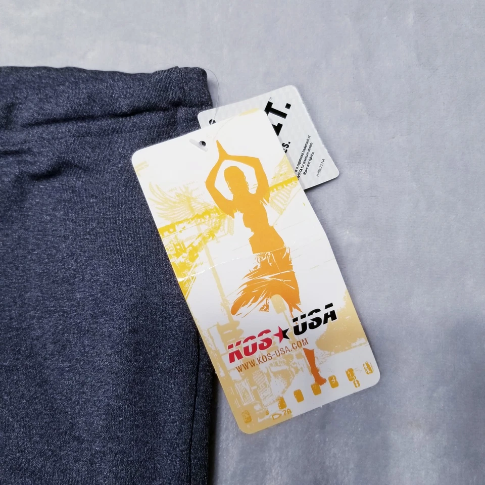 New KOS USA Yoga Pants Leggings Size Small Gray Lycra | Made in America - Image 3 of 4