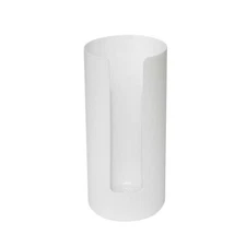 Simply Essential Plastic Toilet Paper Tissue Roll Reserve Canister Free-Standing