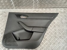 2015 SEAT TOLEDO MK4 OSR REAR DRIVER SIDE DOOR CARD 6JA867024A