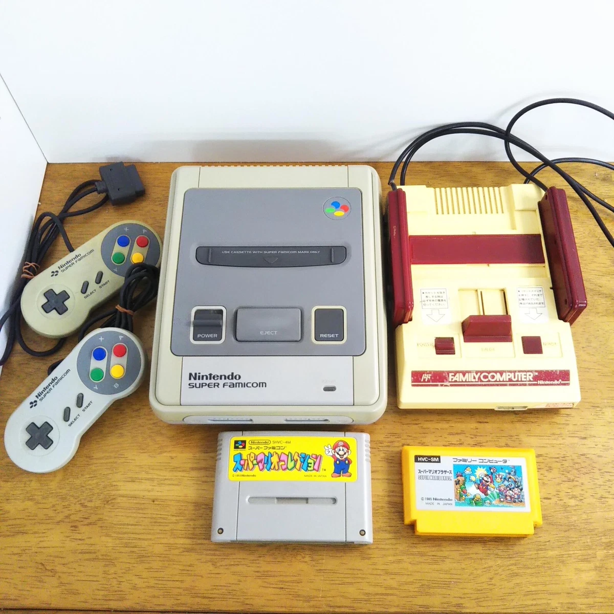 Nintendo Famicom console w super Mario Super Famicom Console w Super Mario Bro