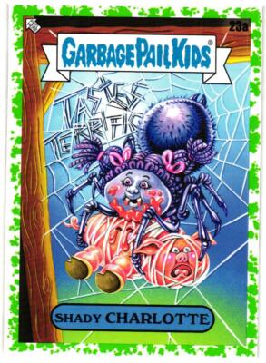 2022 Topps Garbage Pail Kids: Book Worms #23b Worried Wilbur