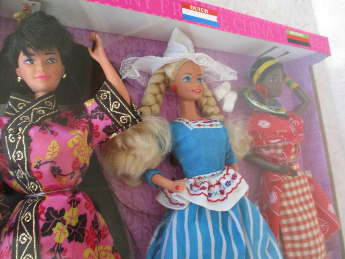 Barbie Dolls of the World Limited Edition GIFT SET 12043-Rare