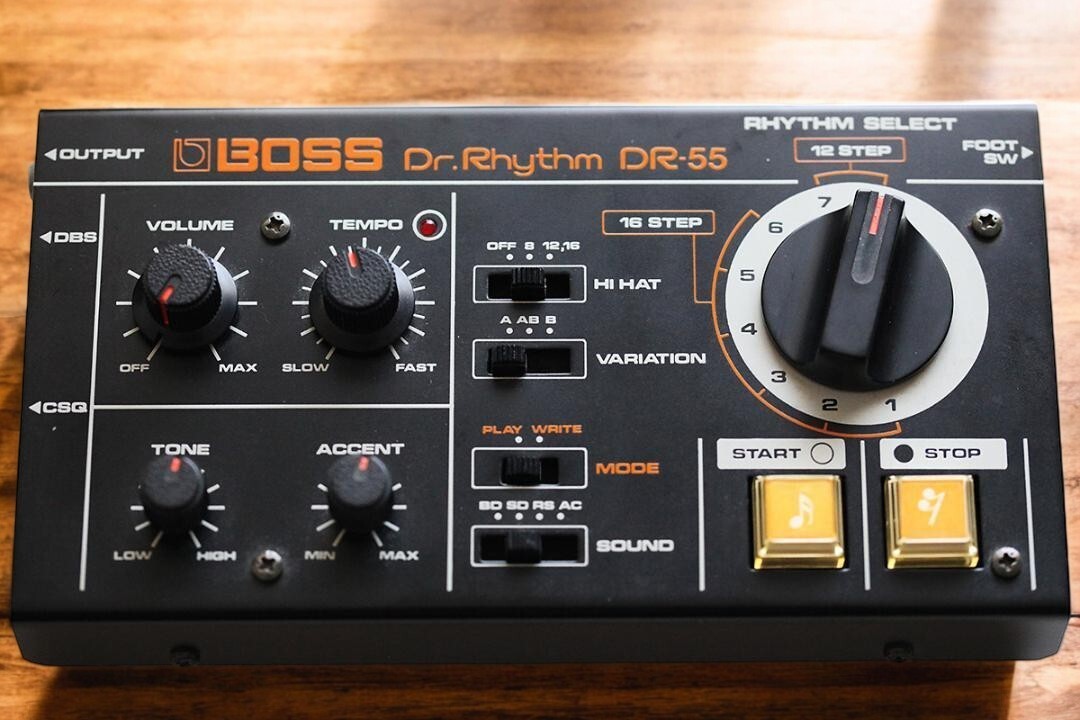 DJ機材 BOSS DR-55 Dr.Rhythm Meet Depeche Mode's first live drummer: the Boss Dr. Rhythm