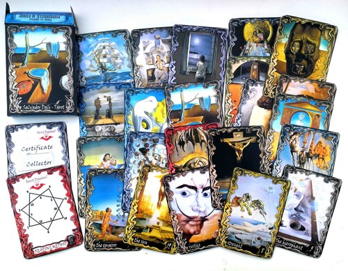 tarot card cards deck classic major arcana salvador dali art collectible oracle - Zdjęcie 8 z 24