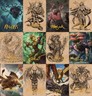 MTG D&D Battle for Baldur's Gate Art Series GOLD-STAMP SIGNATURE Cards
