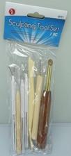 New 7PC Sculpting Tool Set Scrapers Sculpture Tools Probe Tools Coated
