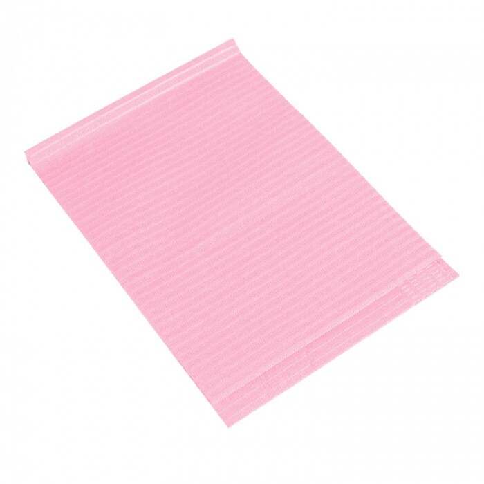 NLN 125pcs Disposable Dental Bibs 3ply Nails Pad Waterproof Dental Pad Tattoo Pad Pink Dental - View #10