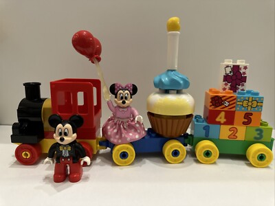 Lego Duplo Toddler Building Set #10597 Mickey MInnie Birthday Parade  Complete