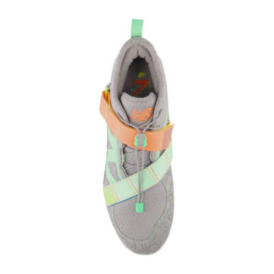 New Balance FuelCell Lindor COMPv2 Baseball Cleats Gray / Orange