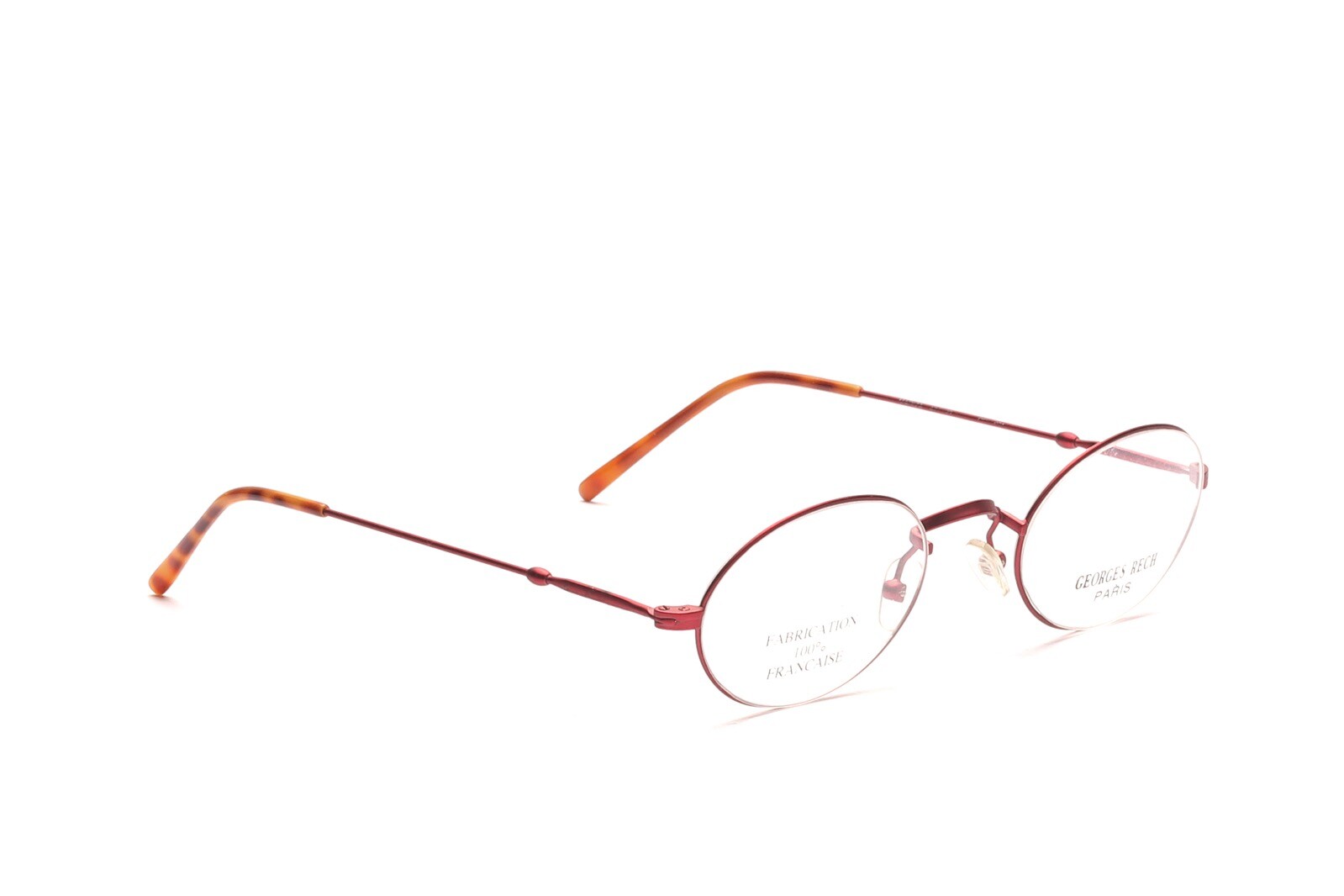 Оправа для овальных очков Georges Rech Paris, мод. Mariza в красном цвете, 47 - 23мм B6