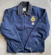 Carhartt Men Jacket Rare Vintage 8 Usa Made 00 S Ffa Detroit Limited Edition VHT