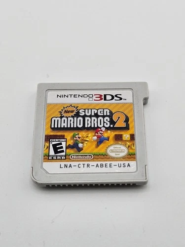 Nintendo 3DS New Super Mario Bros 2 Cartridge Only Cleaned & Tested