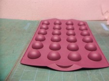 Tupperware Silicone mini dome mold Purple