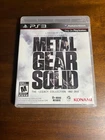Metal Gear Solid Legacy Collection PS3 for PlayStation 3 With Manual Tested