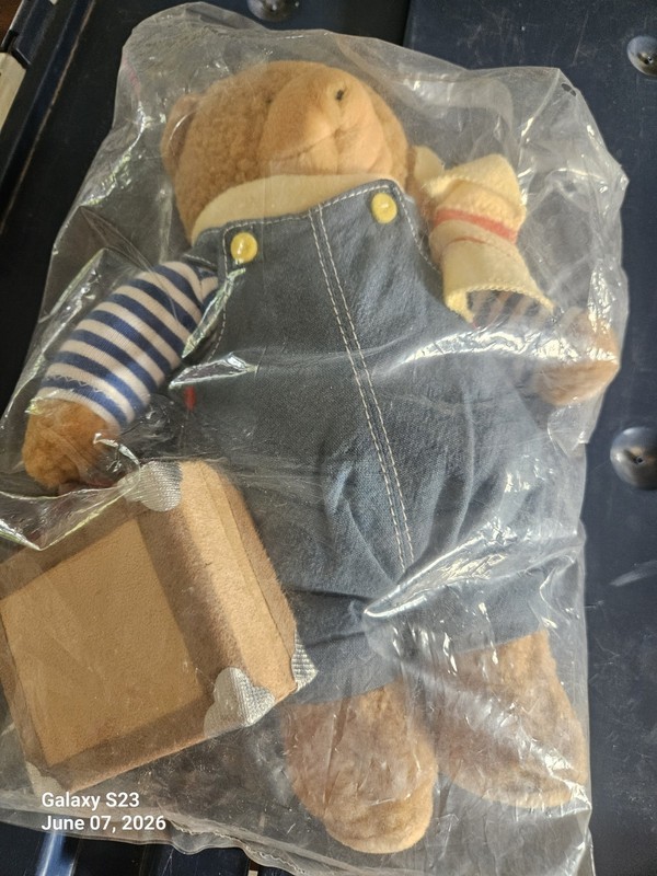 Little Brown Bear Crocodile Creek I Don't Want To Nap Suitcase NEW SEALED 