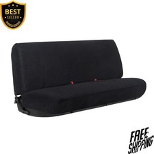 New Universal Front Bench Seat Cover Fits Full Size Trucks Black New Universal Front Bench Seat Cover Fits Full Size Trucks Black