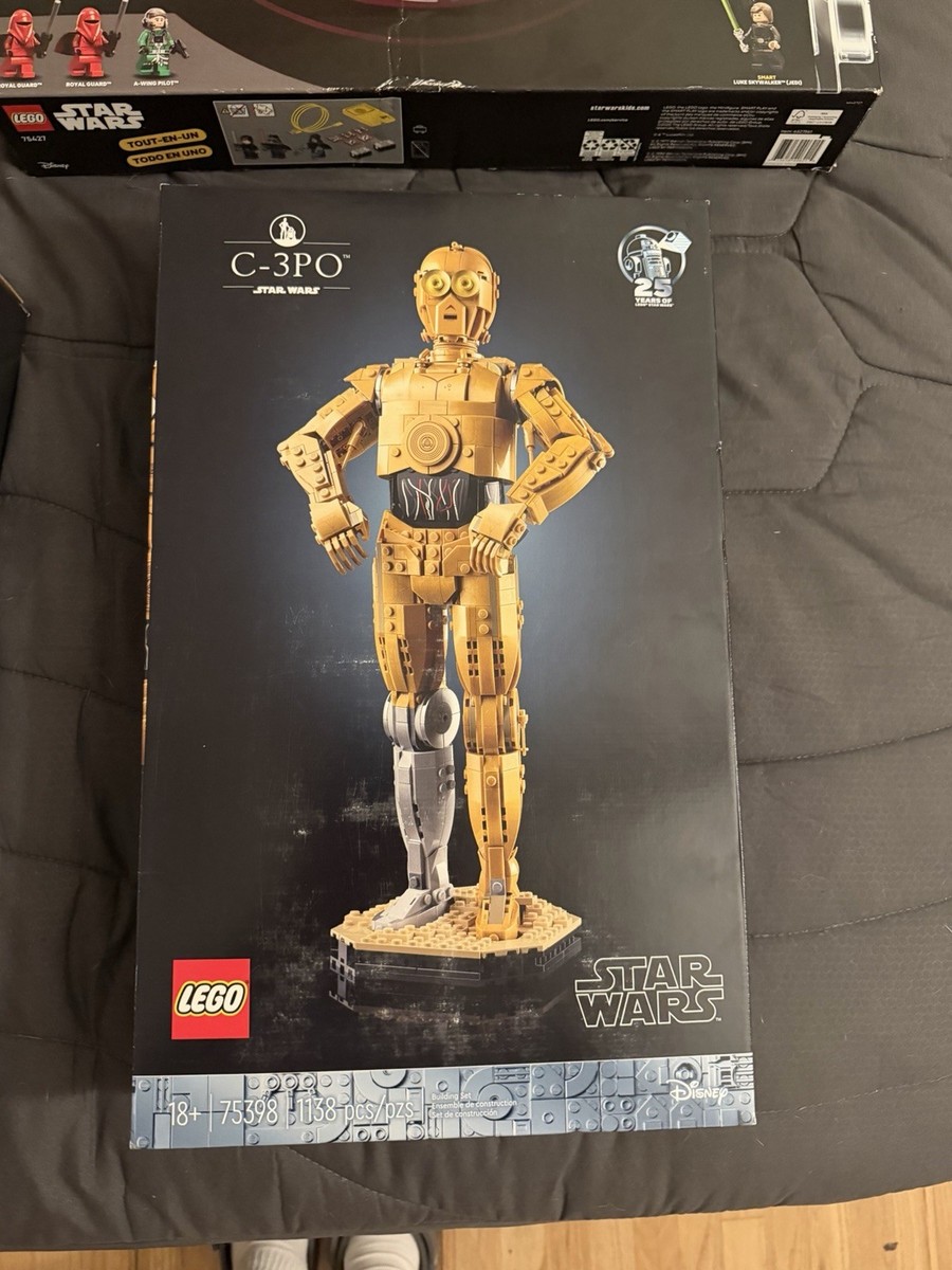 キノ　3点 LEGO Star Wars C-3PO 75398 Complete Set 1138 Pieces Display Stand