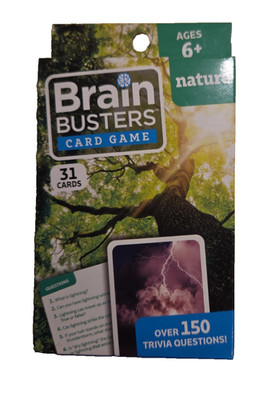 Brain Busters Card Games: Nature 