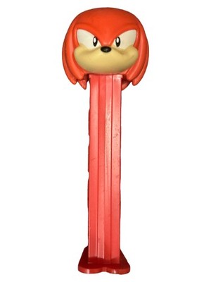 PEZ Knuckles Sonic The Hedgehog Spender Figur Sammlerstück Rot 10cm