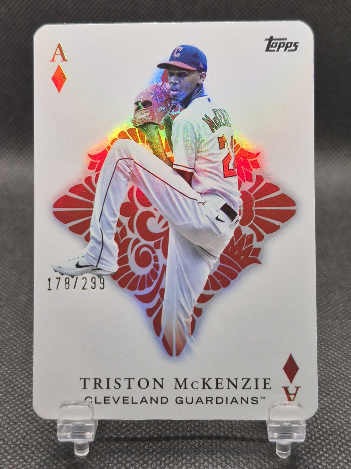 2023 Topps Series 2 - All Aces Triston McKenzie #AA-31 Black /299