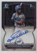 2023 Bowman Chrome Prospect Auto Mairoshendrick Martinus #CPA-MMA Auto s3g