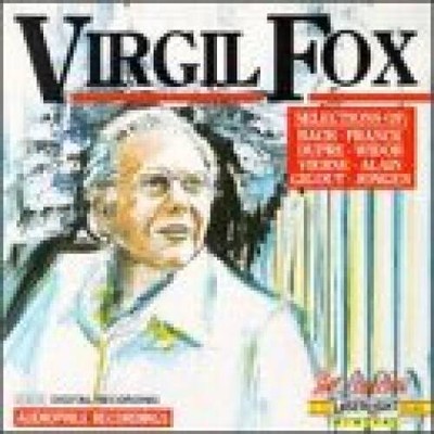 Virgil Fox: Organ Recital - Audio CD By Bach - GOOD