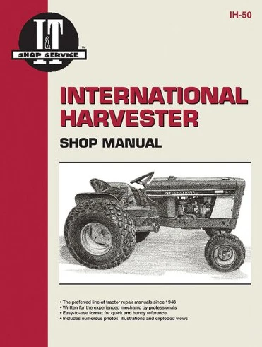 Harvester Cub, Lo-Boy Repair Manual Clymer